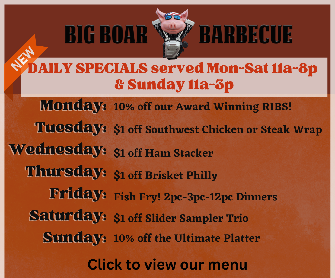 Our Daily Specials